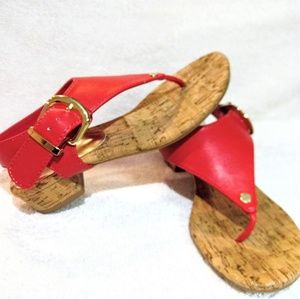 Women's Red Pesáro Sandal
